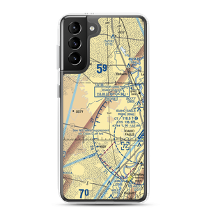 Q.B. One Airport (ID50) VFR Sectional Samsung Case