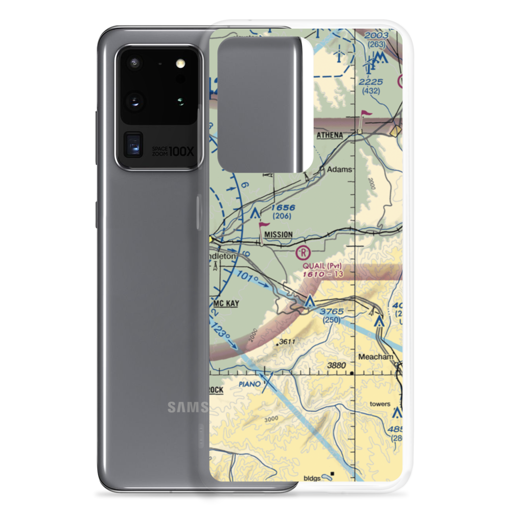 Quail Field (OG42) VFR Sectional Samsung Case Samsung Galaxy S20 Ultra model shown
