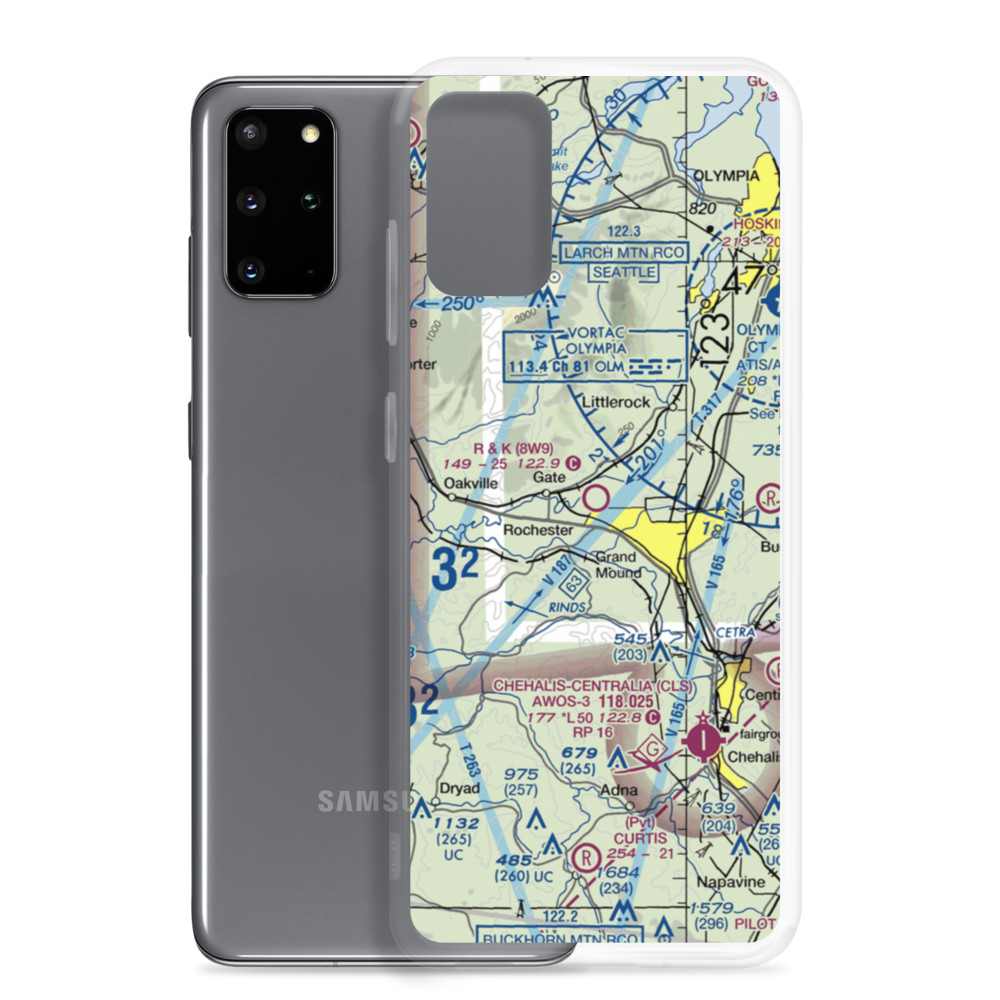 R & K Skyranch Airport (8W9) VFR Sectional Samsung Case Samsung Galaxy S20 Plus model shown