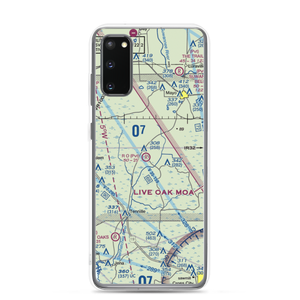 R O Ranch STOLport (33FD) VFR Sectional Samsung Case