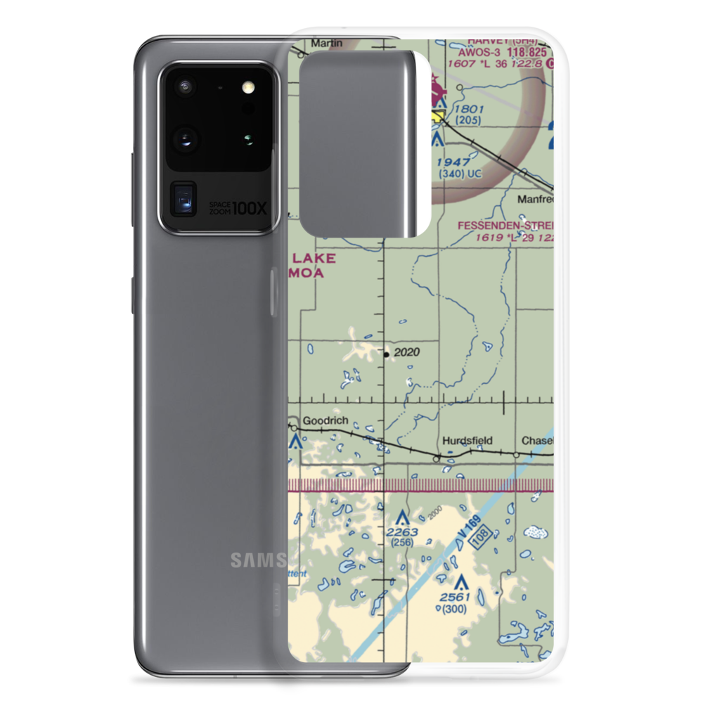 R. Leep Strip (53ND) VFR Sectional Samsung Case Samsung Galaxy S20 Ultra model shown