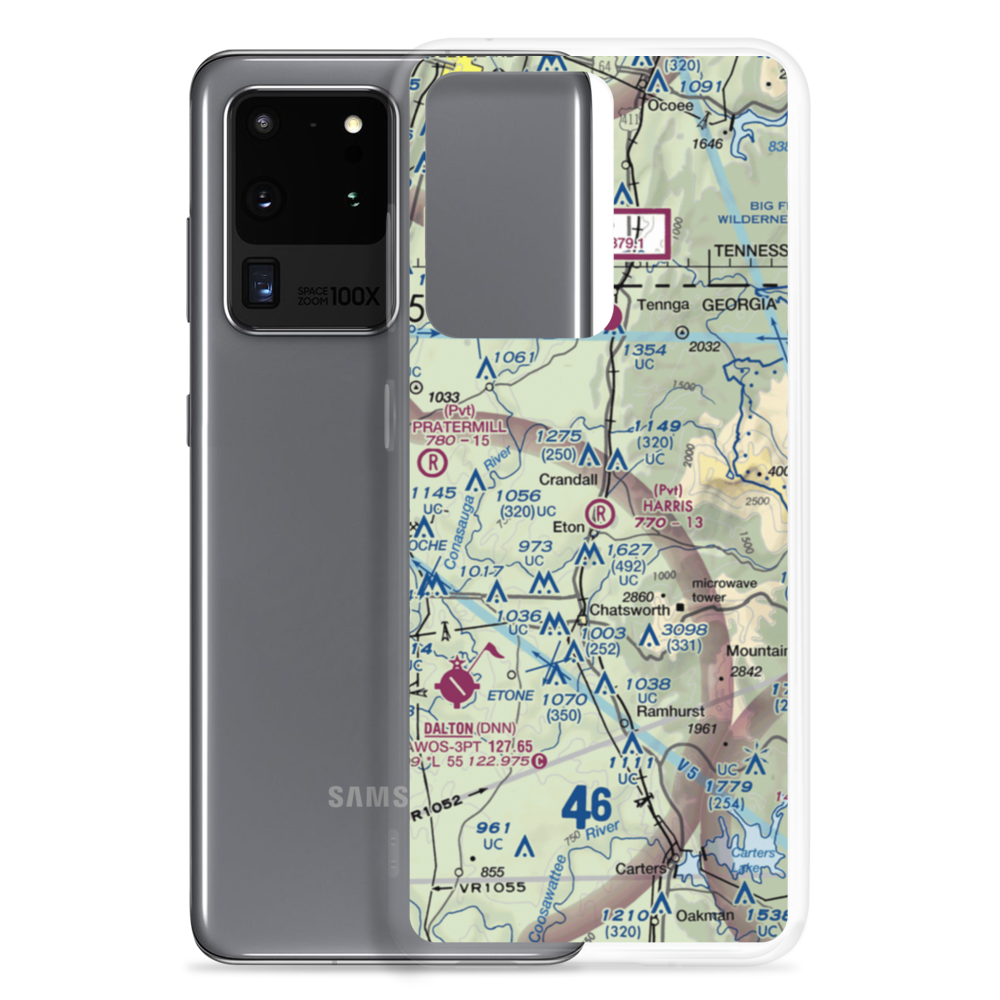 R.M. Harris Airport (4GA4) VFR Sectional Samsung Case Samsung Galaxy S20 Ultra model shown