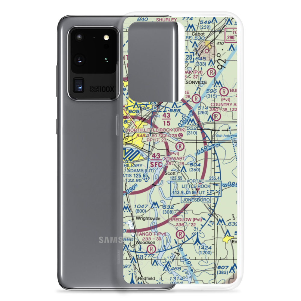 R.V. Stewart Field (AR55) VFR Sectional Samsung Case Samsung Galaxy S20 Ultra model shown