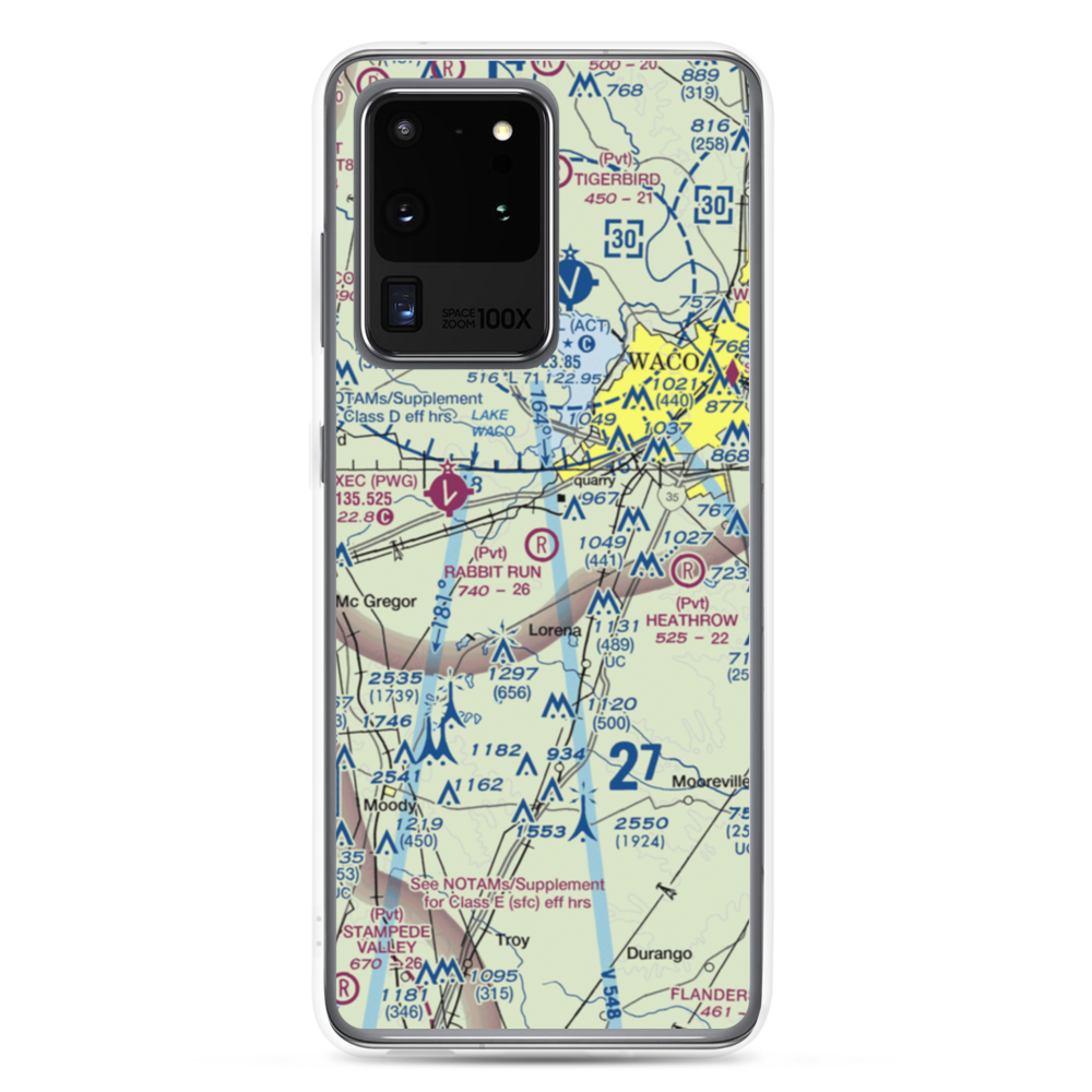 Rabbit Run Airport (5TA2) VFR Sectional Samsung Case Samsung Galaxy S20 Ultra model shown