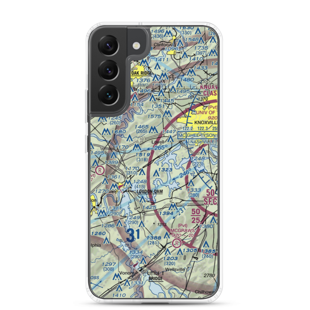 Raby Airpark (8TN3) VFR Sectional Samsung Case Samsung Galaxy S22 Plus model shown