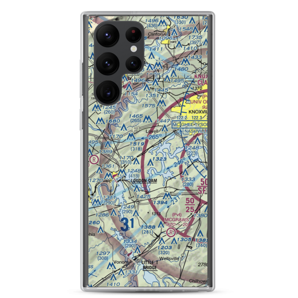 Raby Airpark (8TN3) VFR Sectional Samsung Case Samsung Galaxy S22 Ultra model shown