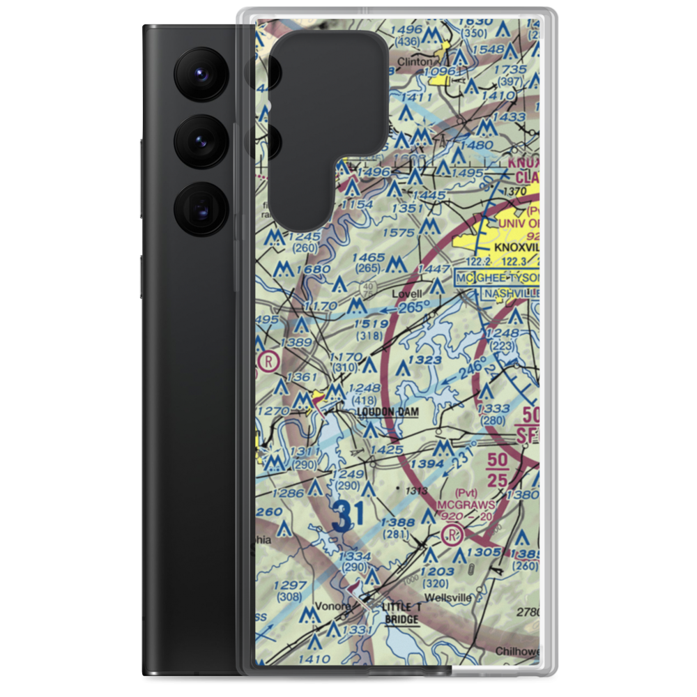 Raby Airpark (8TN3) VFR Sectional Samsung Case Samsung Galaxy S22 Ultra model shown