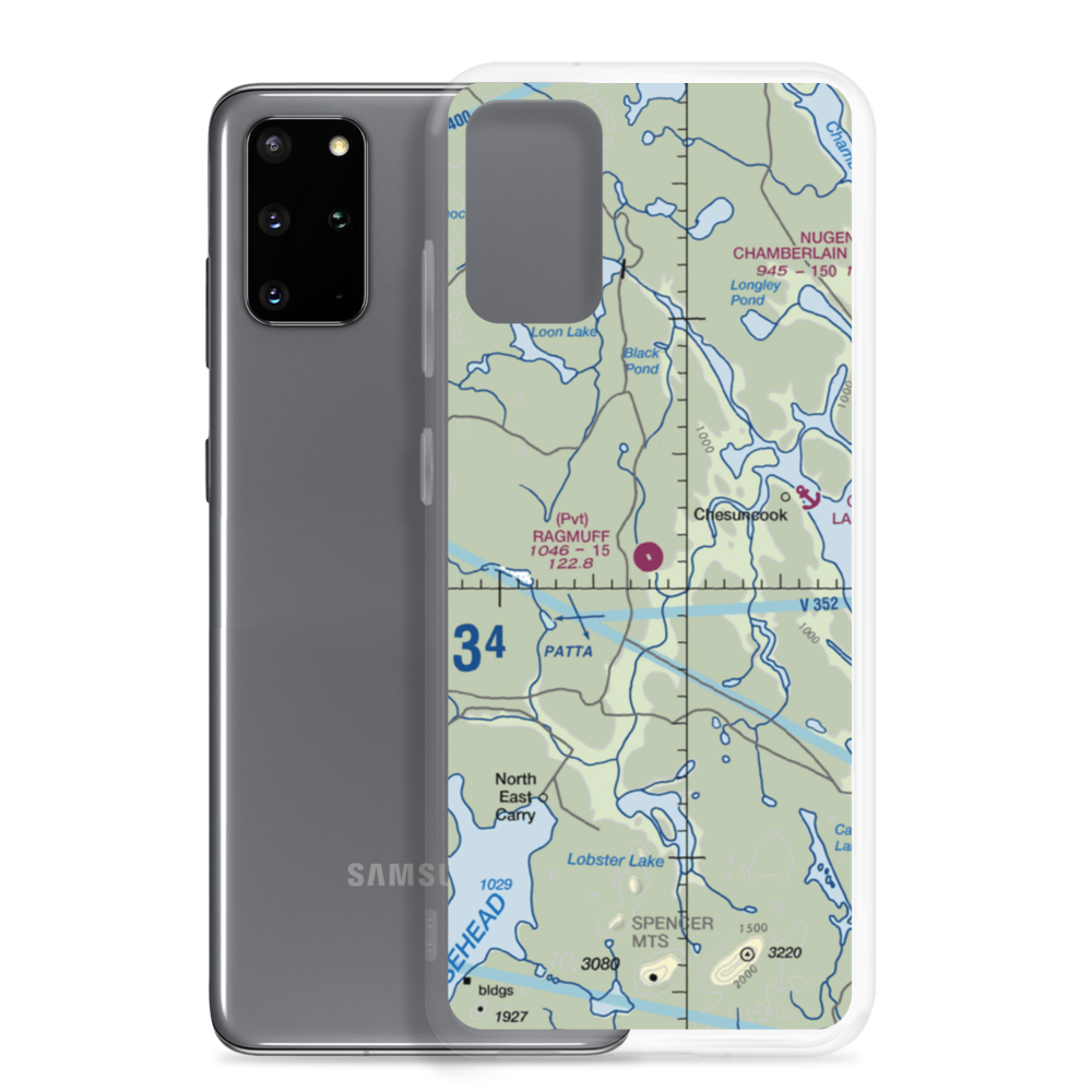 Ragmuff Airport (ME26) VFR Sectional Samsung Case Samsung Galaxy S20 Plus model shown