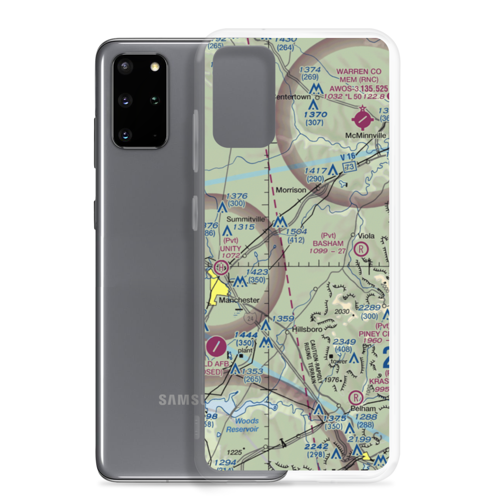 Ragsdale Road Airport (00TN) VFR Sectional Samsung Case Samsung Galaxy S20 Plus model shown