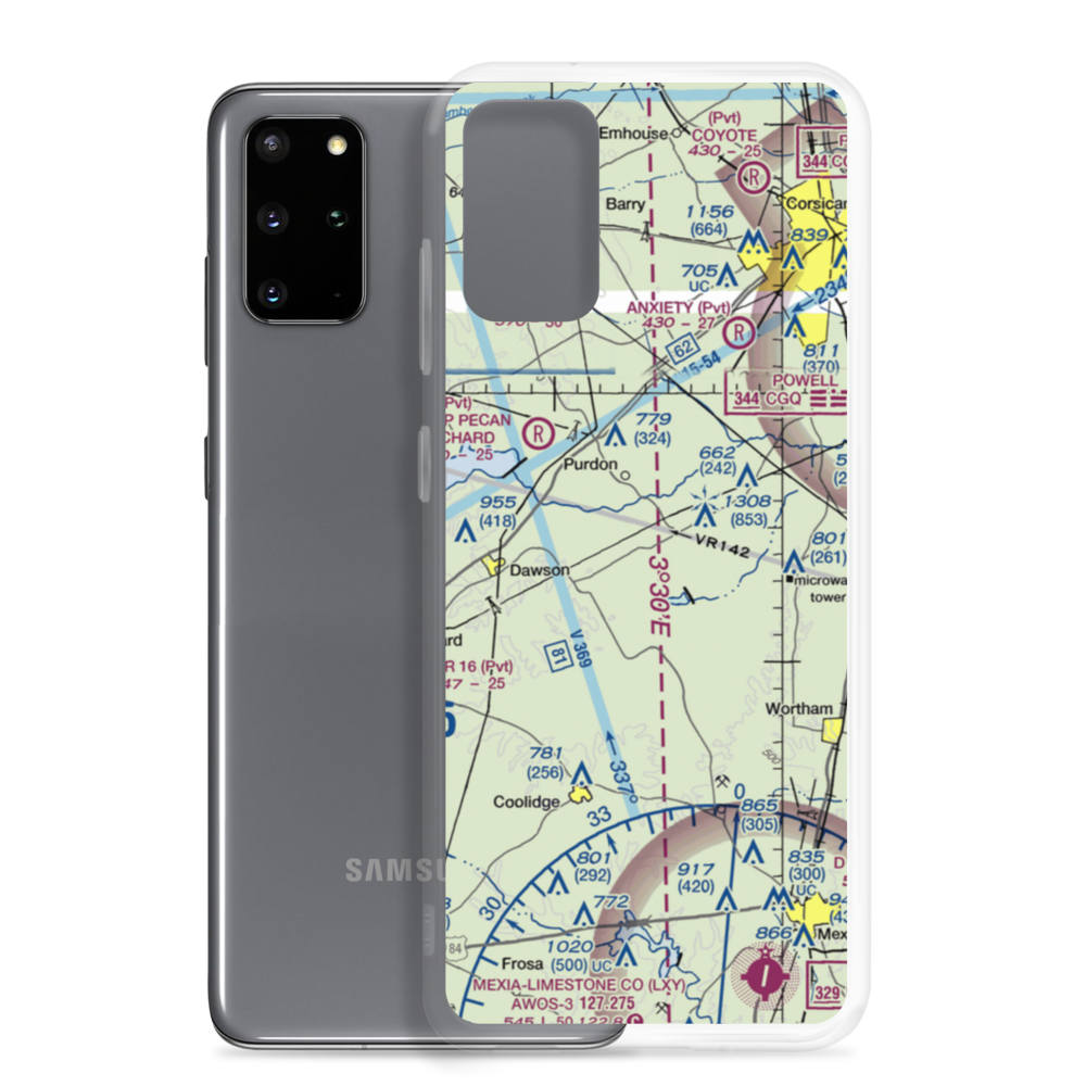 Rainbow Field (83TA) VFR Sectional Samsung Case Samsung Galaxy S20 Plus model shown