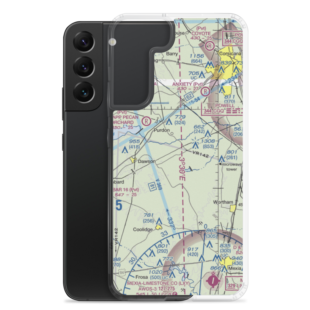 Rainbow Field (83TA) VFR Sectional Samsung Case Samsung Galaxy S22 Plus model shown