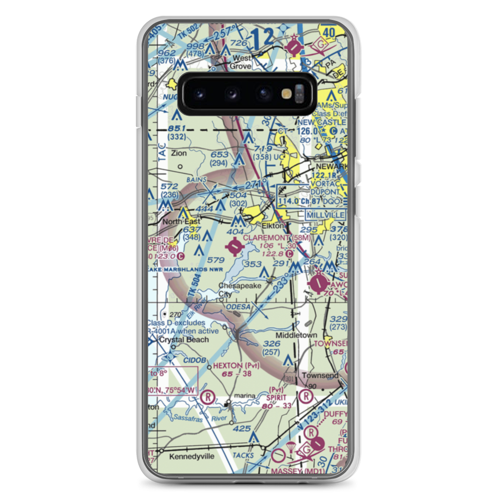 Raintree Seaplane Base (1C4) VFR Sectional Samsung Case Samsung Galaxy S10+ model shown