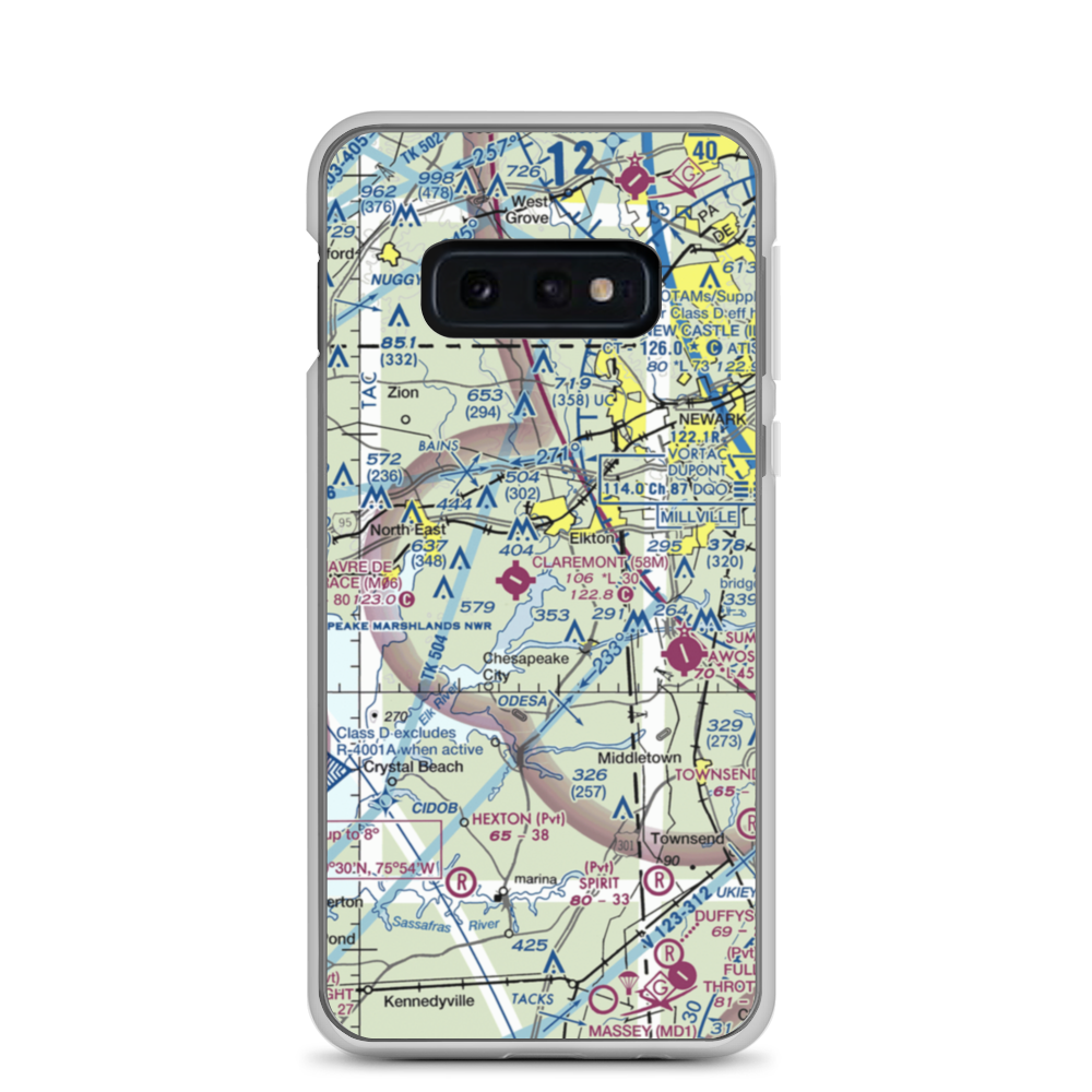 Raintree Seaplane Base (1C4) VFR Sectional Samsung Case Samsung Galaxy S10e model shown