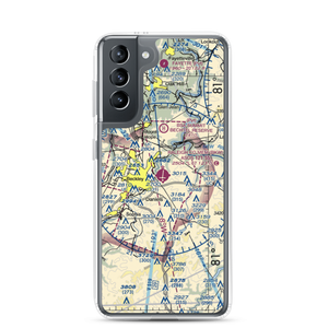 Raleigh County Memorial Airport (BKW) VFR Sectional Samsung Case