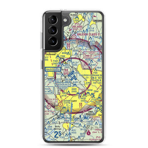 Raleigh Durham International Airport (RDU) VFR Sectional Samsung Case