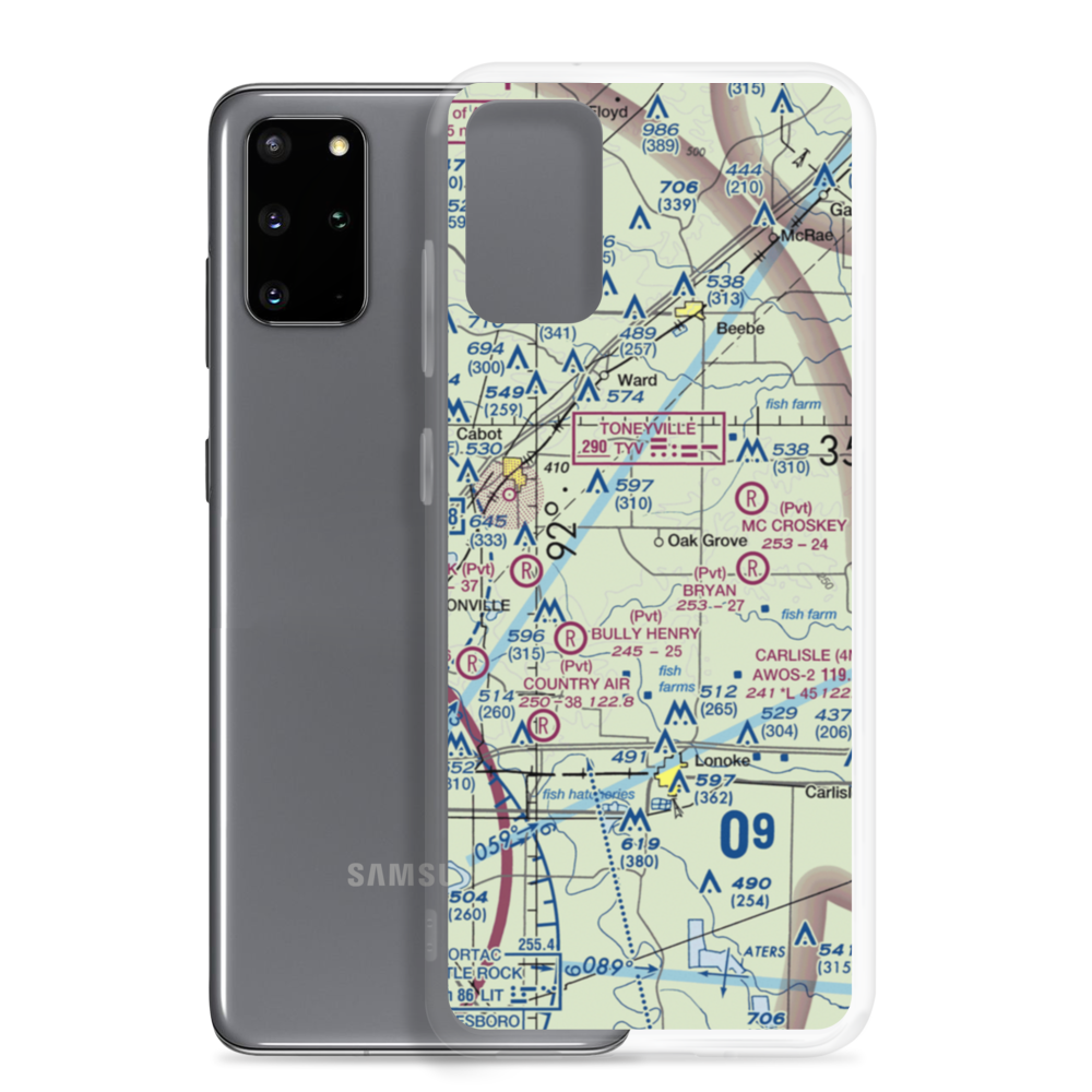 Ralph Fulmer Field (AR54) VFR Sectional Samsung Case Samsung Galaxy S20 Plus model shown