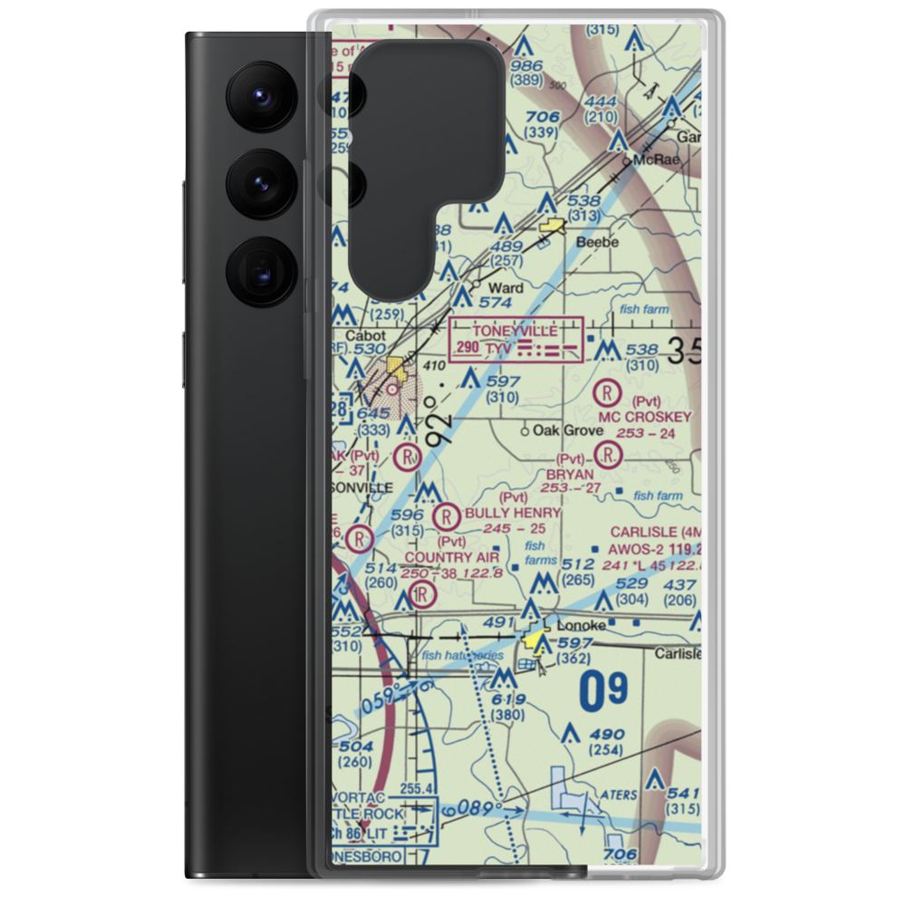 Ralph Fulmer Field (AR54) VFR Sectional Samsung Case Samsung Galaxy S22 Ultra model shown