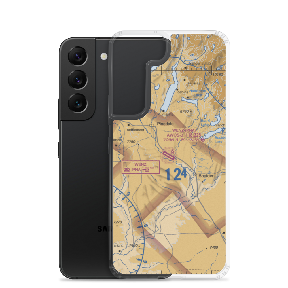 Ralph Wenz Field (PNA) VFR Sectional Samsung Case Samsung Galaxy S22 model shown