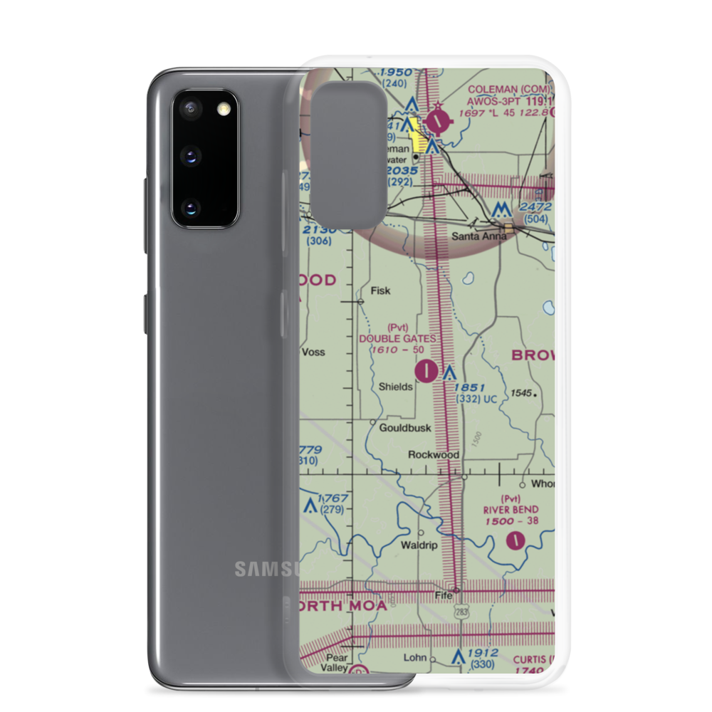 Ranch at Double Gates Airport (88XS) VFR Sectional Samsung Case Samsung Galaxy S20 model shown