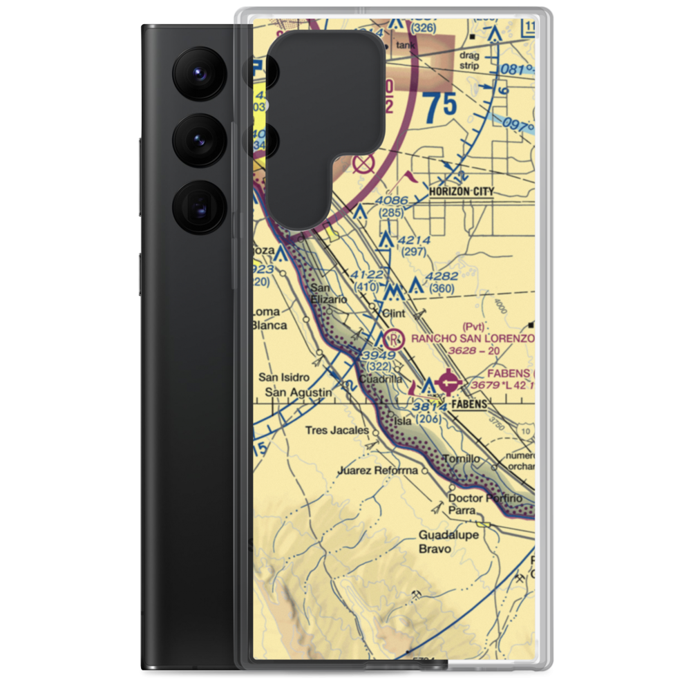 Rancho San Lorenzo Airport (TA62) VFR Sectional Samsung Case Samsung Galaxy S22 Ultra model shown
