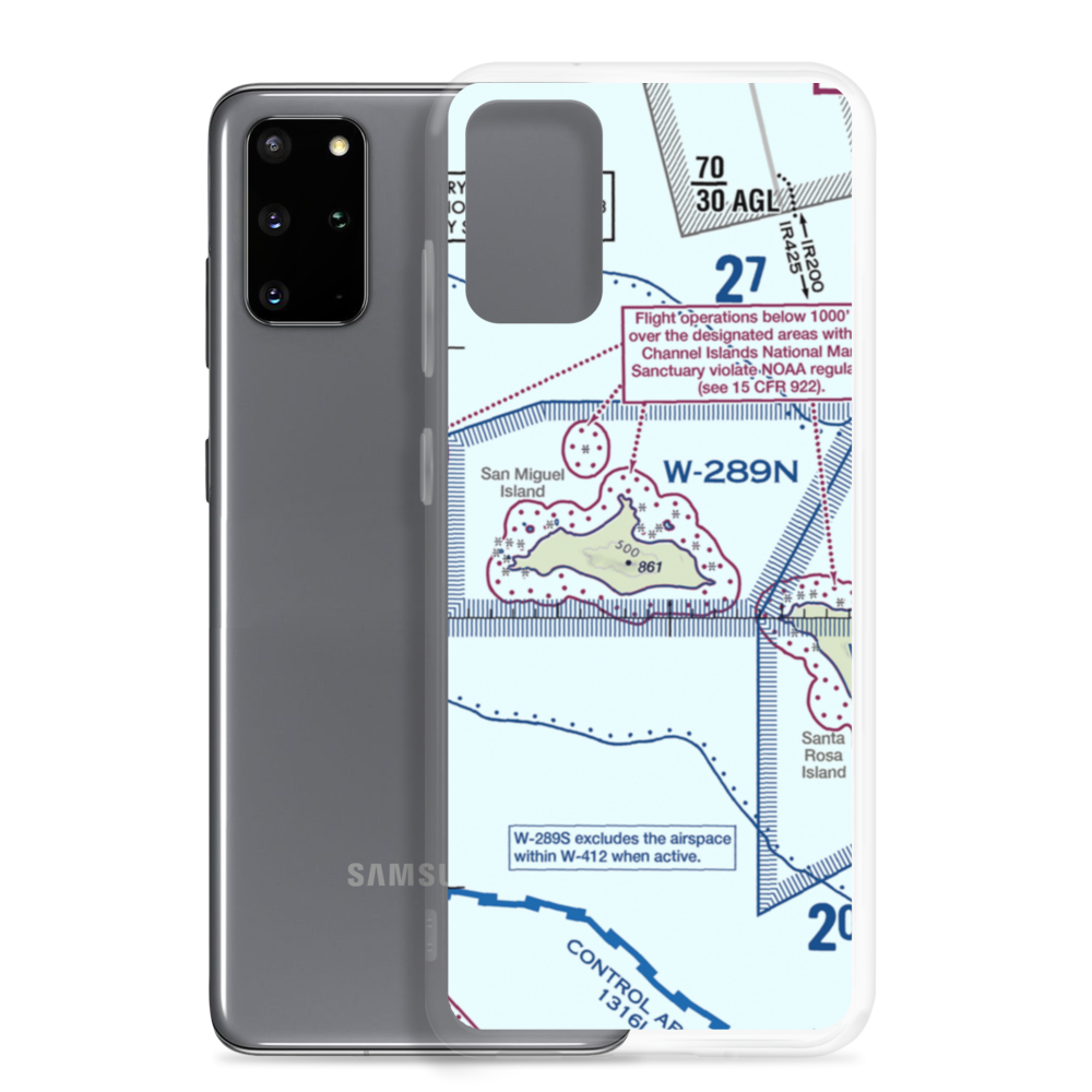Ranger Station Airstrip (US-0227) VFR Sectional Samsung Case Samsung Galaxy S20 Plus model shown