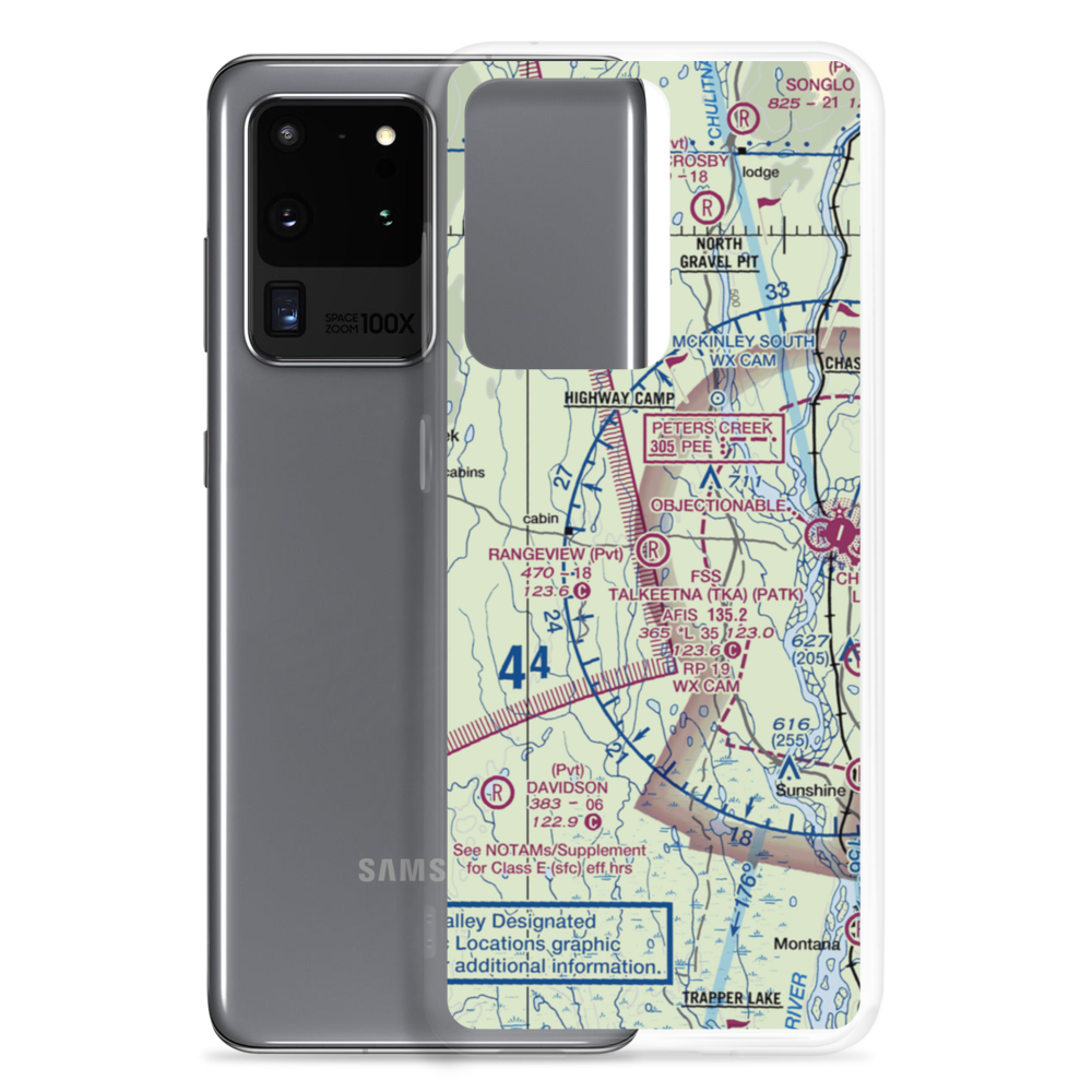 Rangeview Airstrip (0AA5) VFR Sectional Samsung Case Samsung Galaxy S20 Ultra model shown