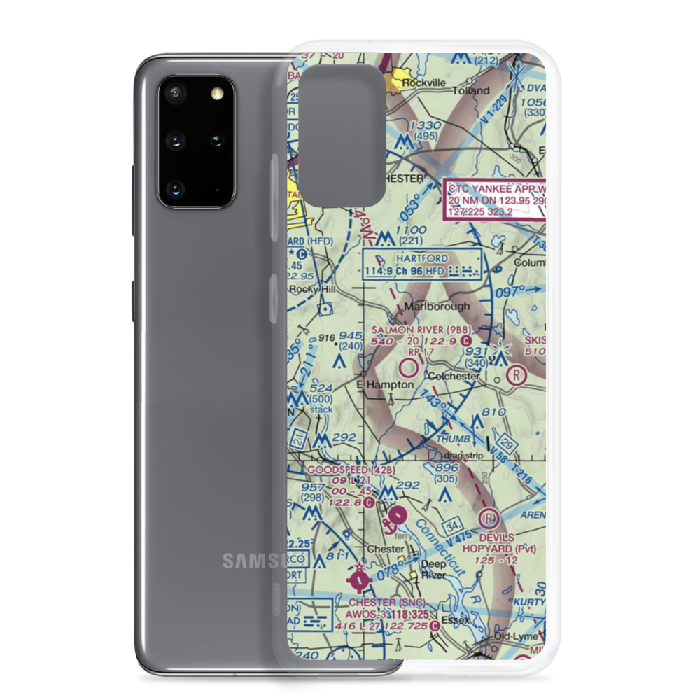 Rankl Field (CT20) VFR Sectional Samsung Case Samsung Galaxy S20 Plus model shown