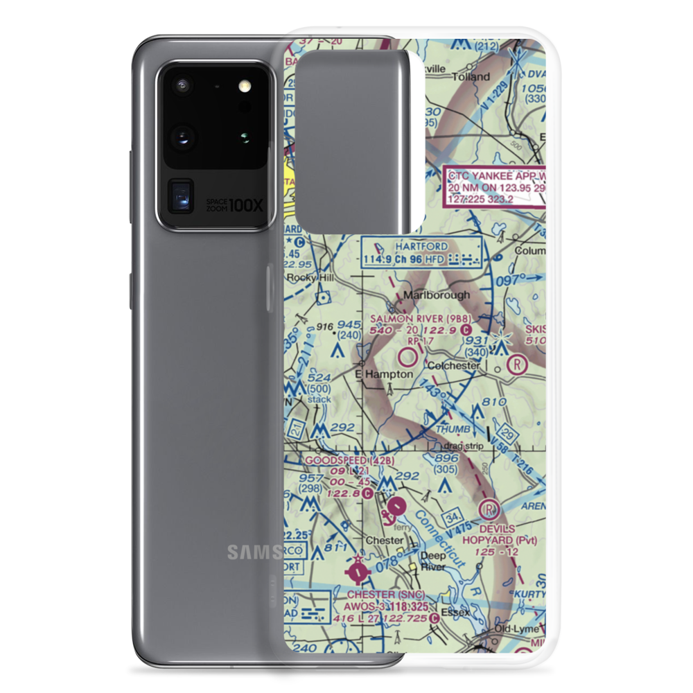 Rankl Field (CT20) VFR Sectional Samsung Case Samsung Galaxy S20 Ultra model shown