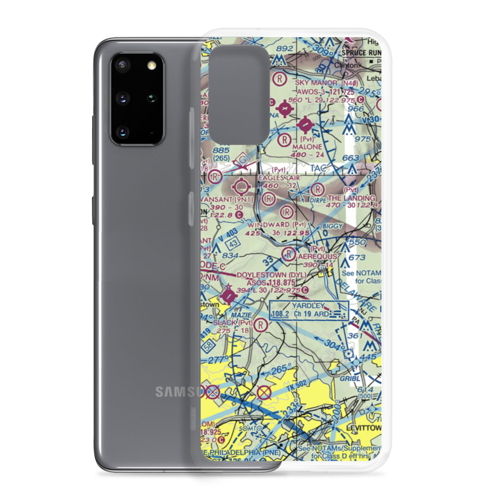 Ransome STOLport (57PN) VFR Sectional Samsung Case Samsung Galaxy S20 Plus model shown
