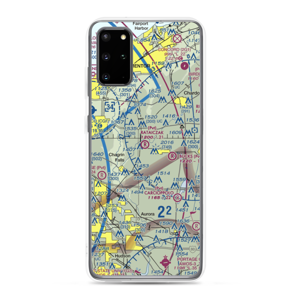 Rataiczak Airport (OI62) VFR Sectional Samsung Case Samsung Galaxy S20 Plus model shown