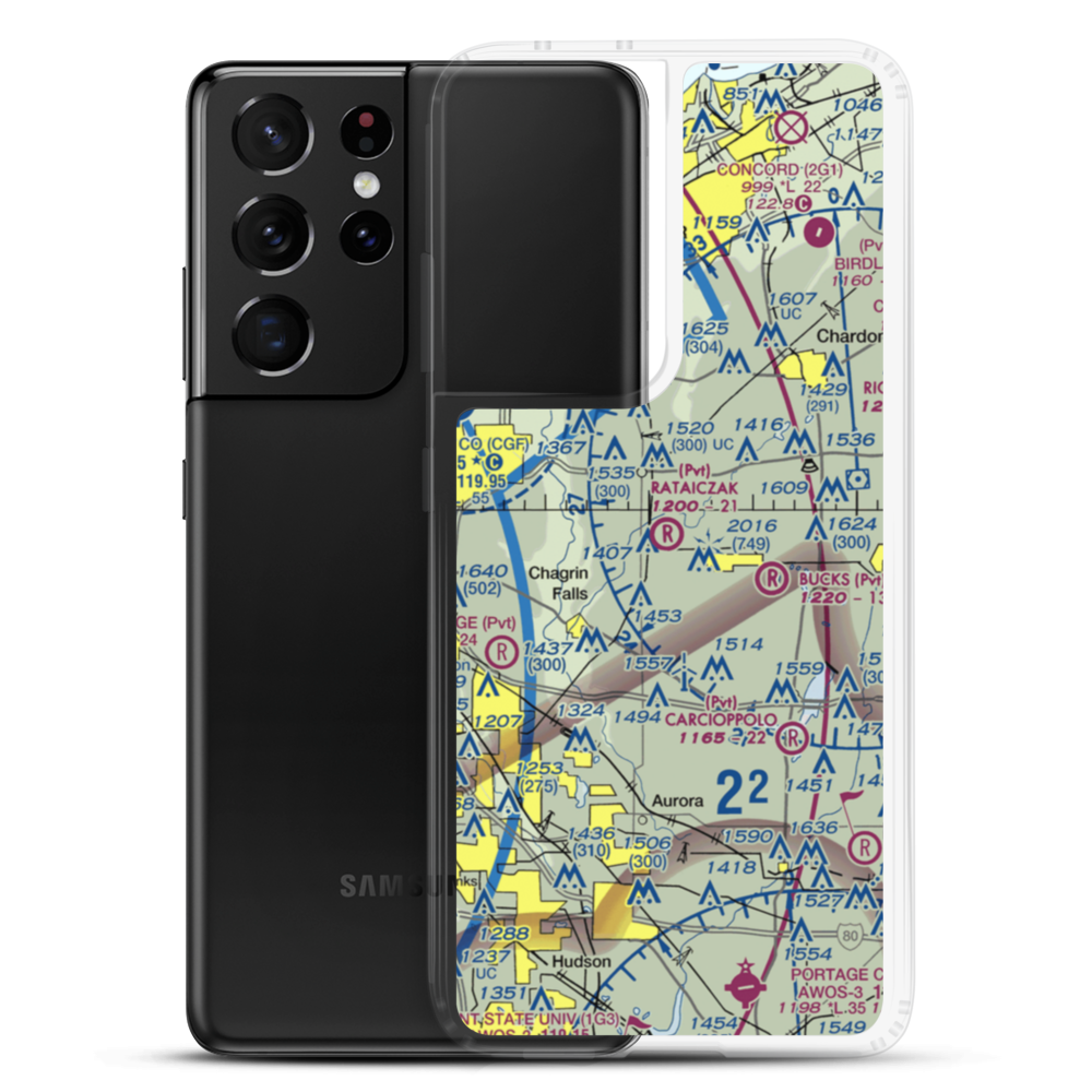 Rataiczak Airport (OI62) VFR Sectional Samsung Case Samsung Galaxy S21 Ultra model shown