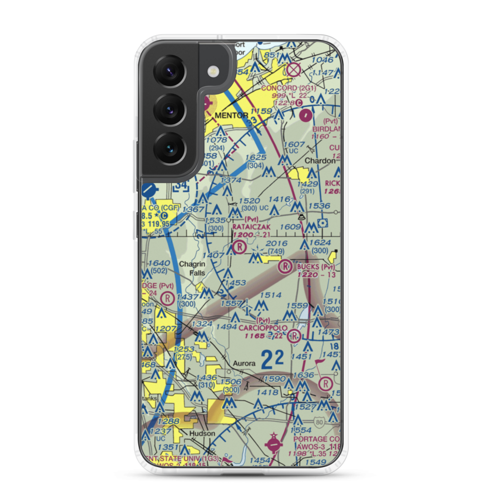 Rataiczak Airport (OI62) VFR Sectional Samsung Case Samsung Galaxy S22 Plus model shown