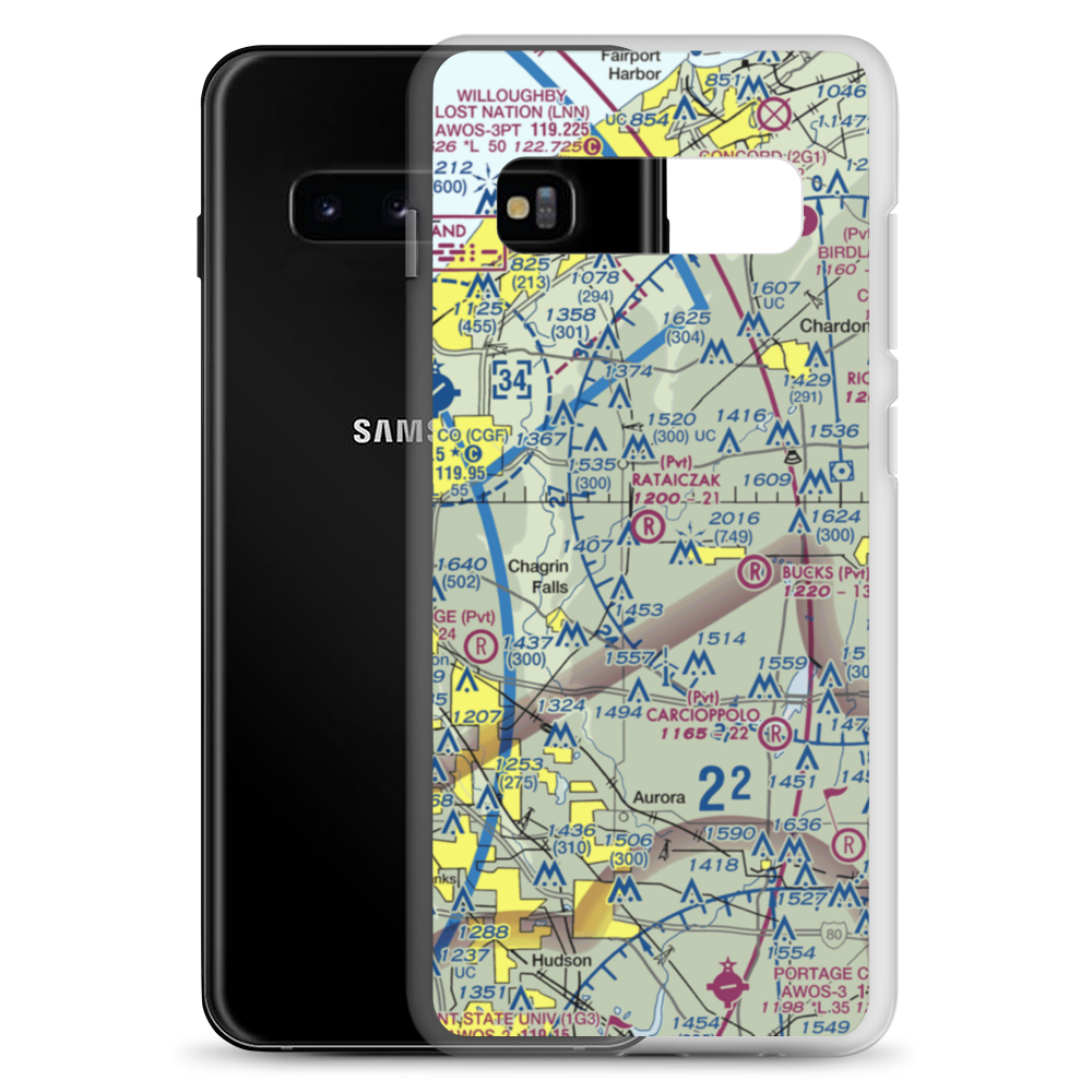 Rataiczak Airport (OI62) VFR Sectional Samsung Case Samsung Galaxy S10+ model shown