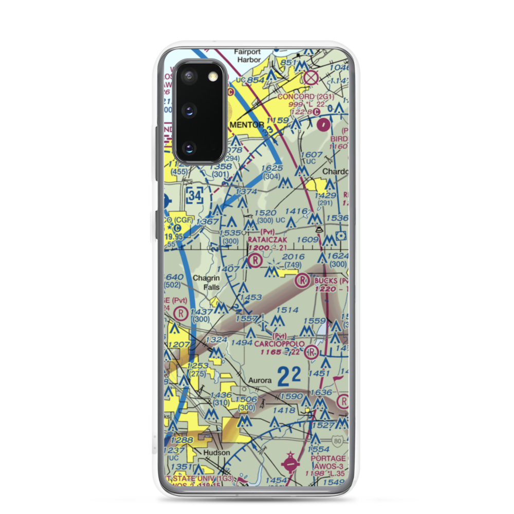 Rataiczak Airport (OI62) VFR Sectional Samsung Case Samsung Galaxy S20 model shown