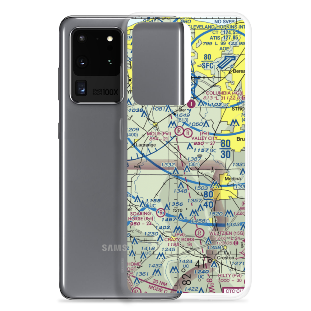 Rauhaus Field (7OH1) VFR Sectional Samsung Case Samsung Galaxy S20 Ultra model shown