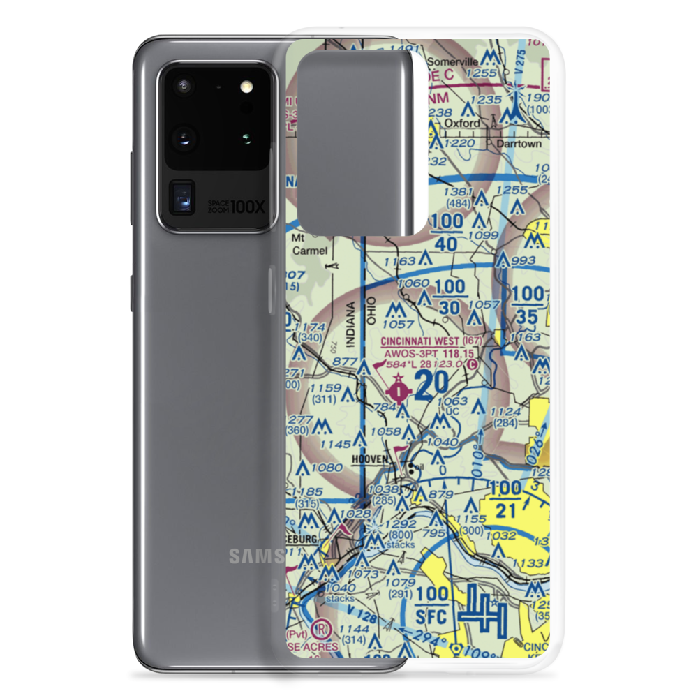 Raylene Airport (OH68) VFR Sectional Samsung Case Samsung Galaxy S20 Ultra model shown