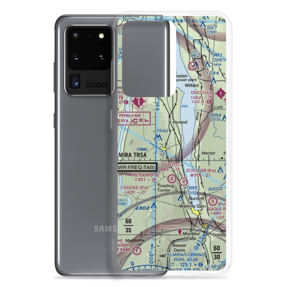 Re-Dun Field (17NK) VFR Sectional Samsung Case Samsung Galaxy S20 Ultra model shown