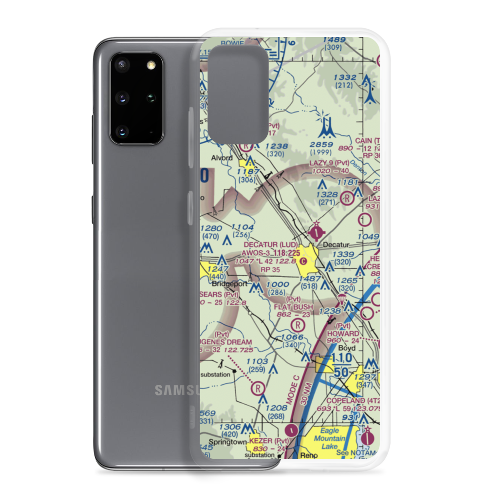 Red Ace Ranch Airport (TS57) VFR Sectional Samsung Case Samsung Galaxy S20 Plus model shown