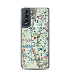 Red Bluff Municipal Airport (RBL) VFR Sectional Samsung Case