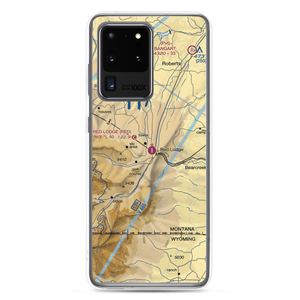 Red Lodge Airport (RED) VFR Sectional Samsung Case