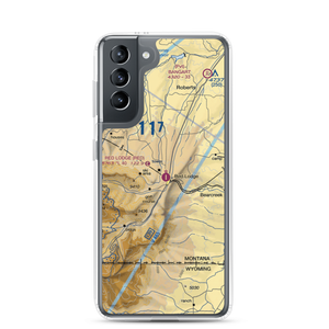 Red Lodge Airport (RED) VFR Sectional Samsung Case