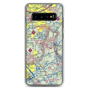 Red Stewart Airfield (40I) VFR Sectional Samsung Case