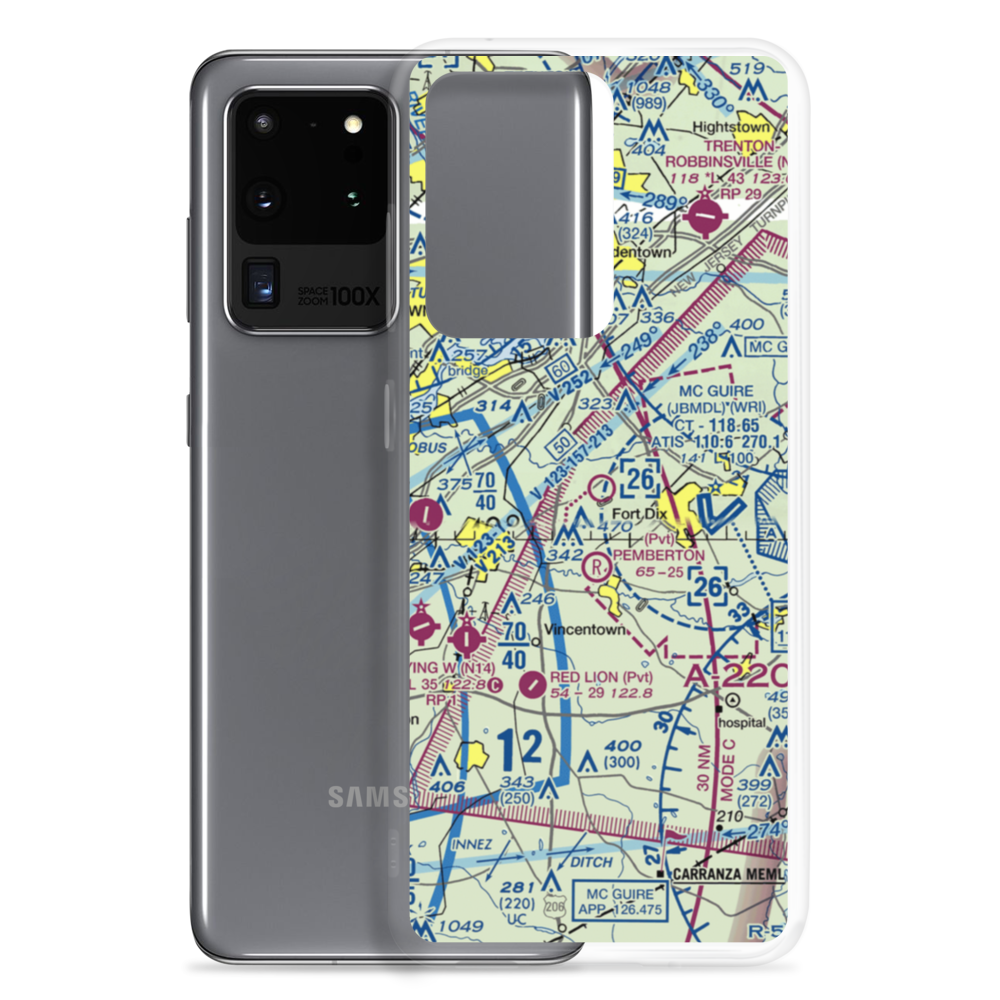 Redwing Airport (2N6) VFR Sectional Samsung Case Samsung Galaxy S20 Ultra model shown