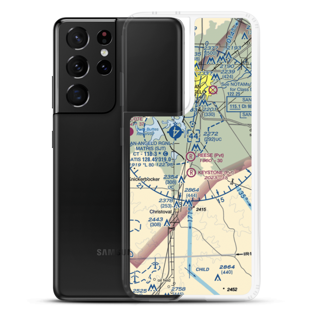 Reece Field (94TA) VFR Sectional Samsung Case Samsung Galaxy S21 Ultra model shown