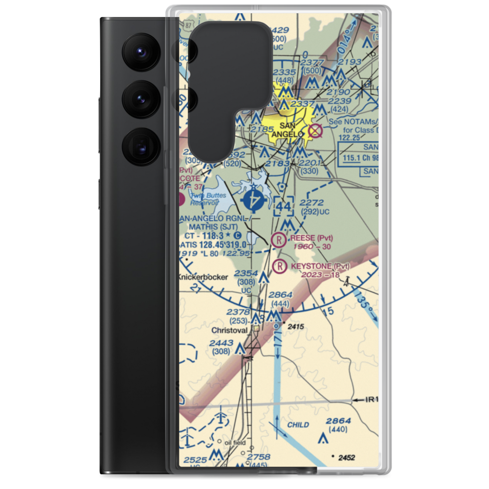 Reece Field (94TA) VFR Sectional Samsung Case Samsung Galaxy S22 Ultra model shown