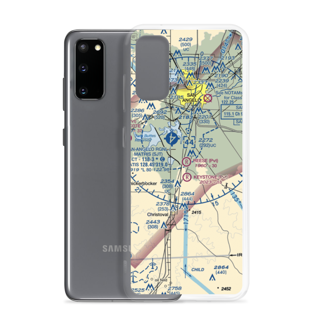 Reece Field (94TA) VFR Sectional Samsung Case Samsung Galaxy S20 model shown