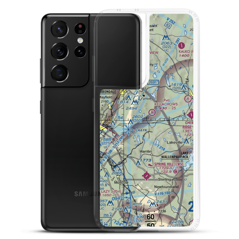 Reed Airport (2PA3) VFR Sectional Samsung Case Samsung Galaxy S21 Ultra model shown