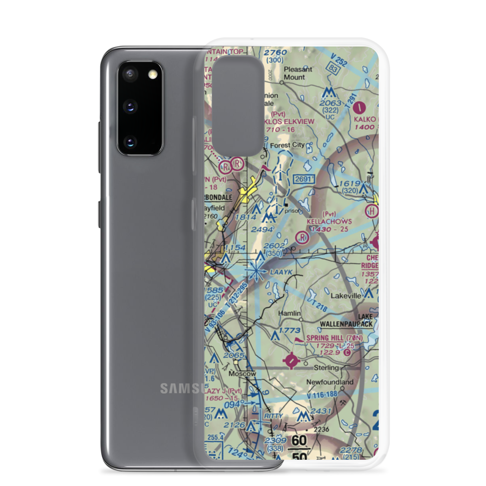 Reed Airport (2PA3) VFR Sectional Samsung Case Samsung Galaxy S20 model shown