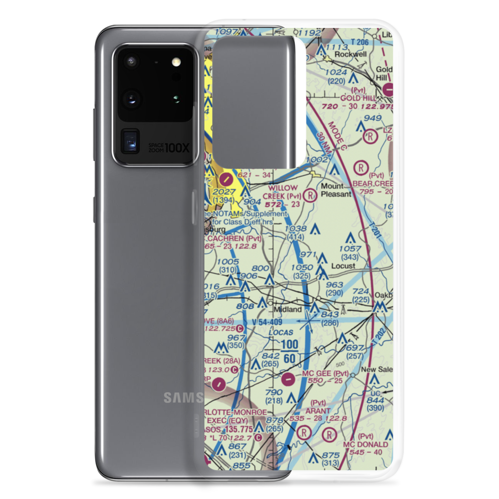 Reed Mine Airport (5NC3) VFR Sectional Samsung Case Samsung Galaxy S20 Ultra model shown
