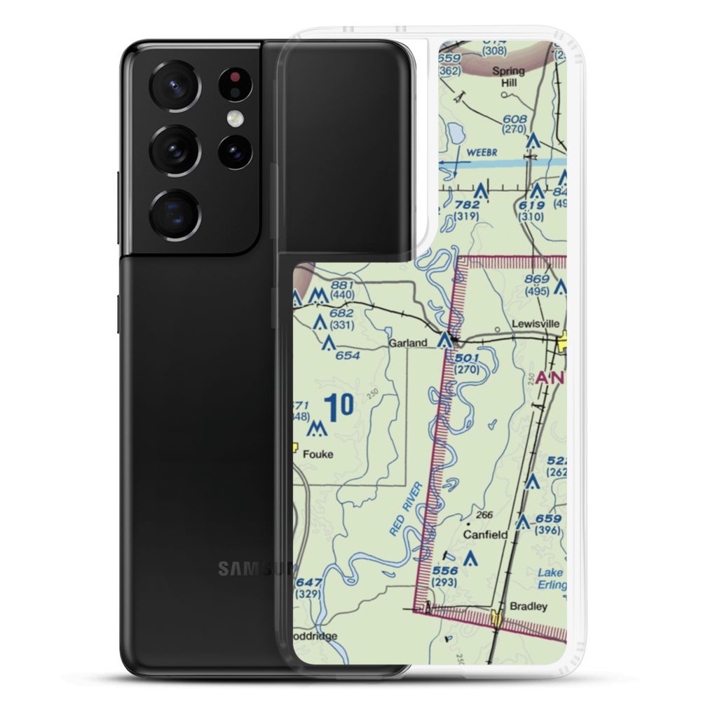 Reed-Joseph Land Co. Airport (4AR4) VFR Sectional Samsung Case Samsung Galaxy S21 Ultra model shown